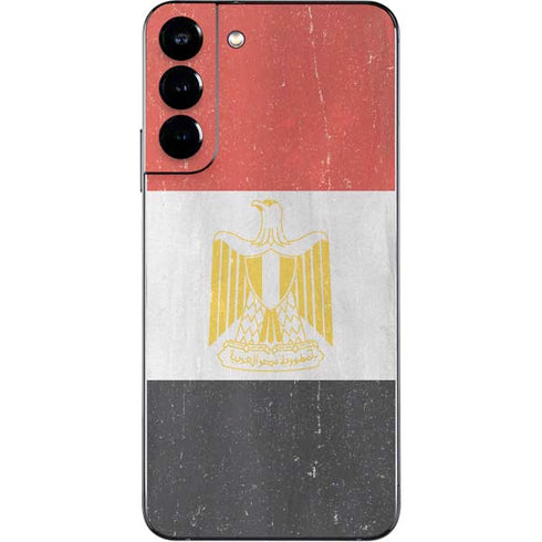Egyptian Flag Distressed Galaxy S22 Plus Skin